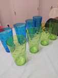 8 copos grandes PVC Zara Home