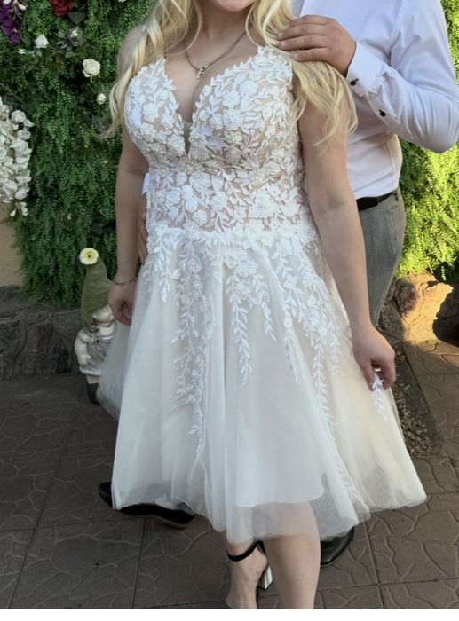 Сукня платье міді весілне вечірне випускне святкове 46-50