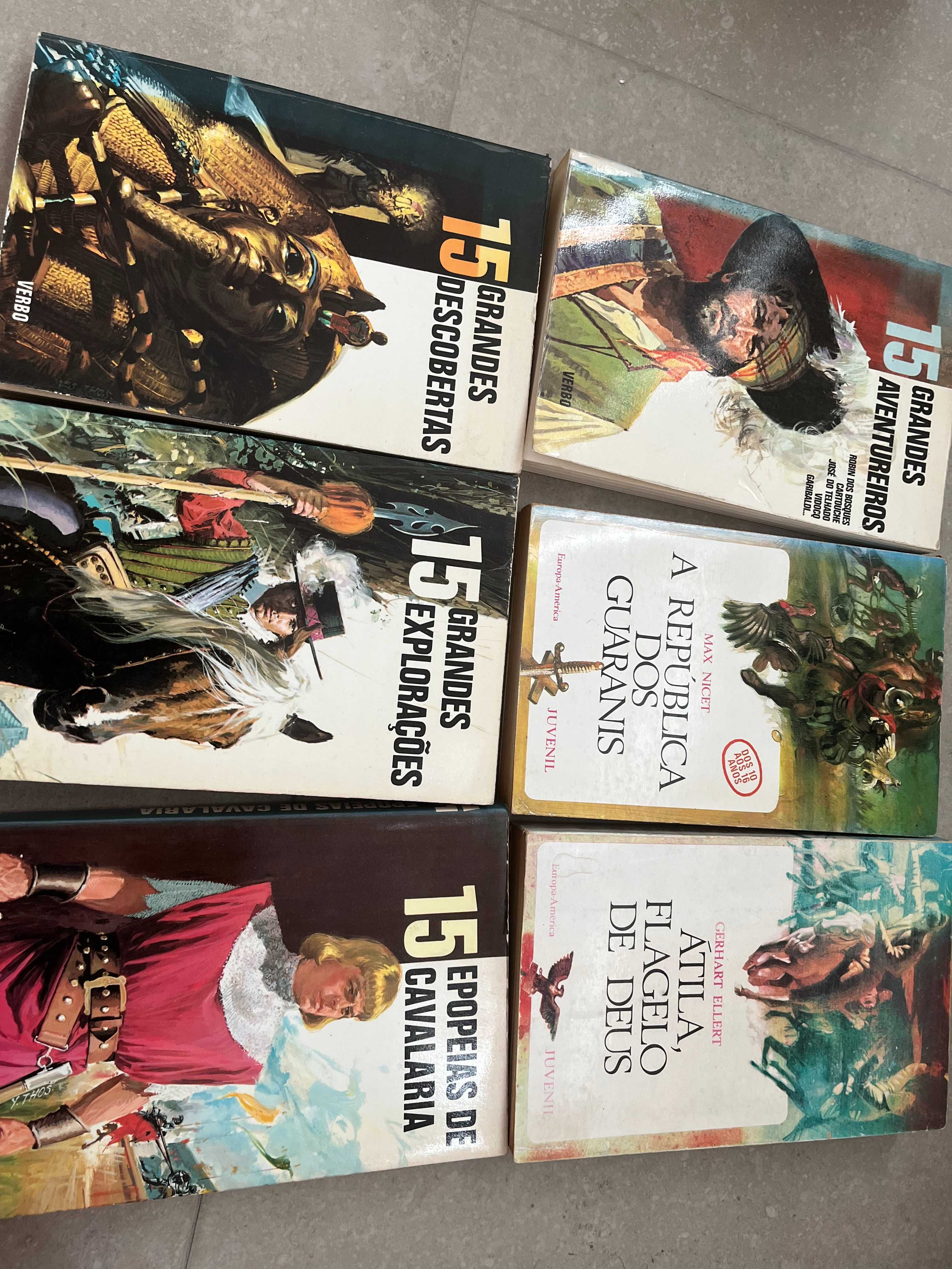 livros juvenis dos anos 50, 60 e 70