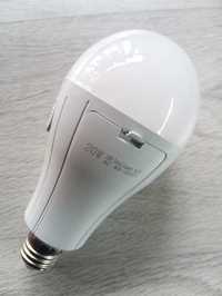 Лампочка с аккумулятором (2х18650) LED Emergency Bulb 20Вт