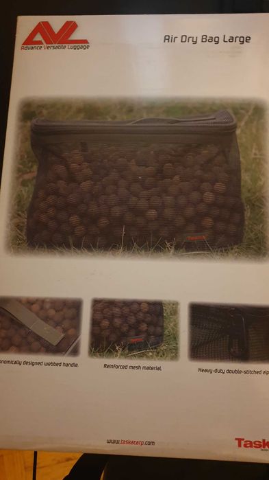 2x Taska Air Dry Bag (Large i Small) - Torby do suszenie kulek (Nowe)