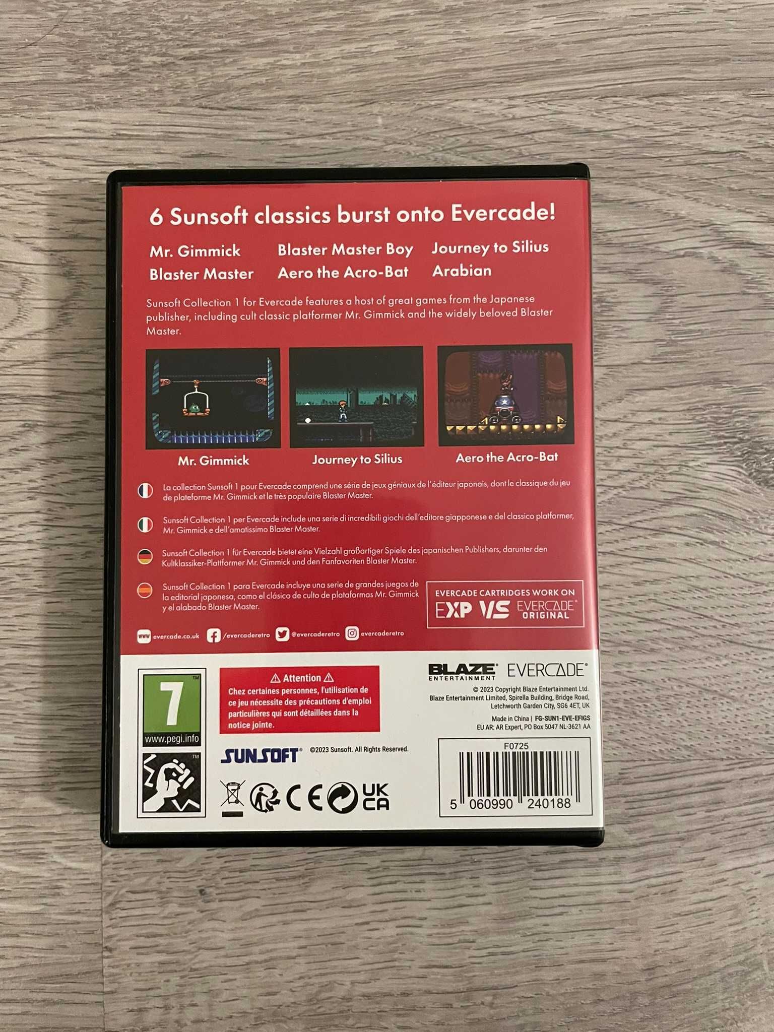 Sunsoft Collection 1 [Evercade]