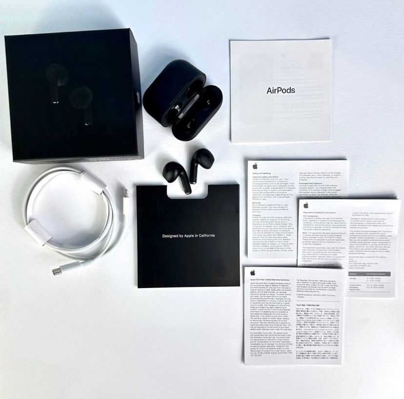 Бездротові навушники AirPods 3 Black 1:1