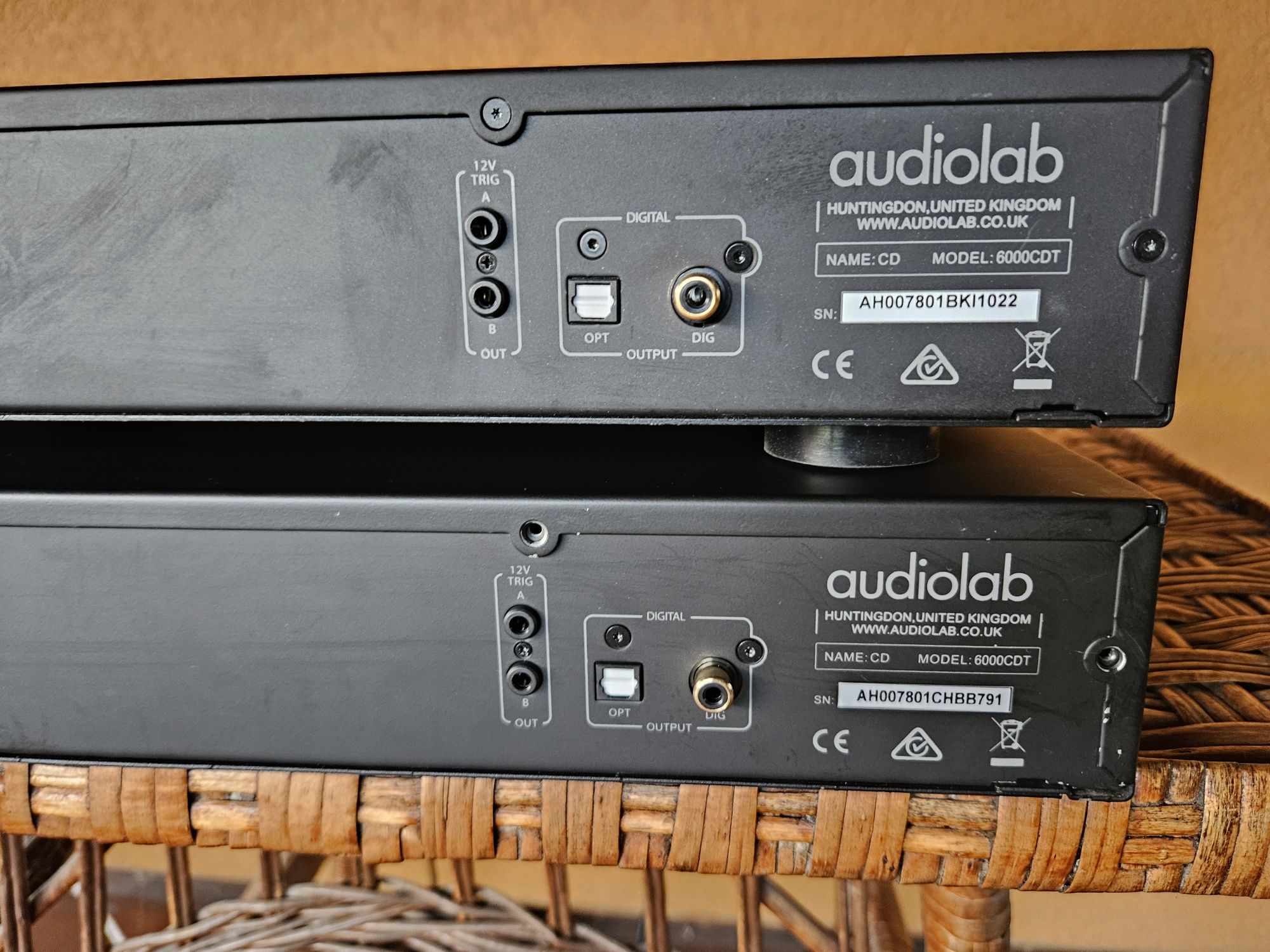 2 шт Audiolab 6000 CDT, CD транспорт