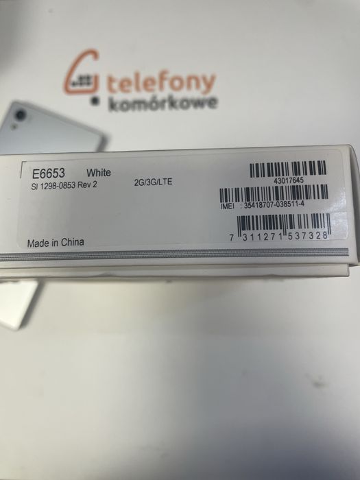 Sony XPERIA Z5 biały telefon komorkowy