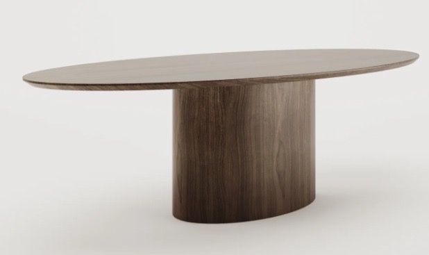 Mesa de Jantar em Nogueira Natural