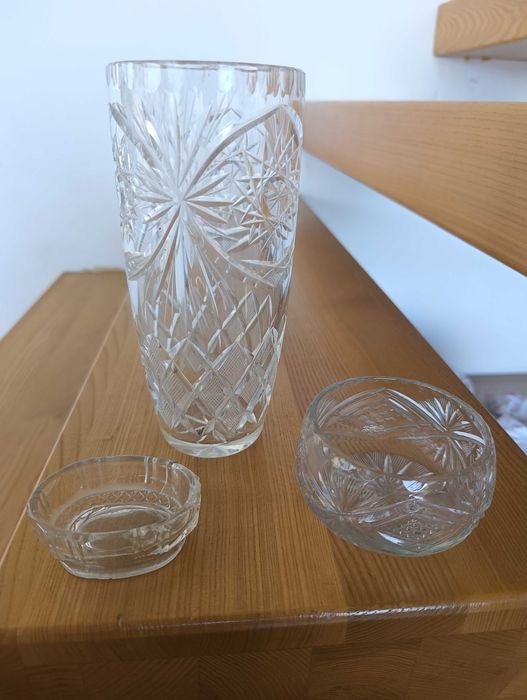 PRL Kryształy -wazon