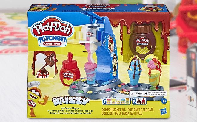 Ігровий набір з пластиліном Play-Doh Kitchen Creations Drizy Ice Cream