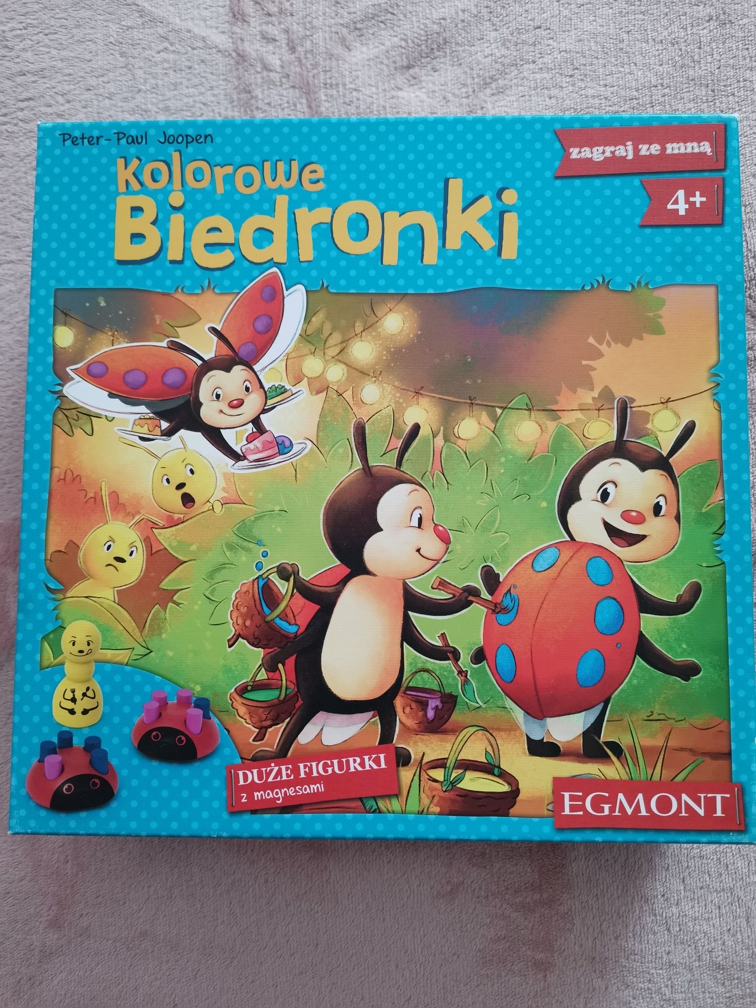 Gra kolorowe biedronki Egmont