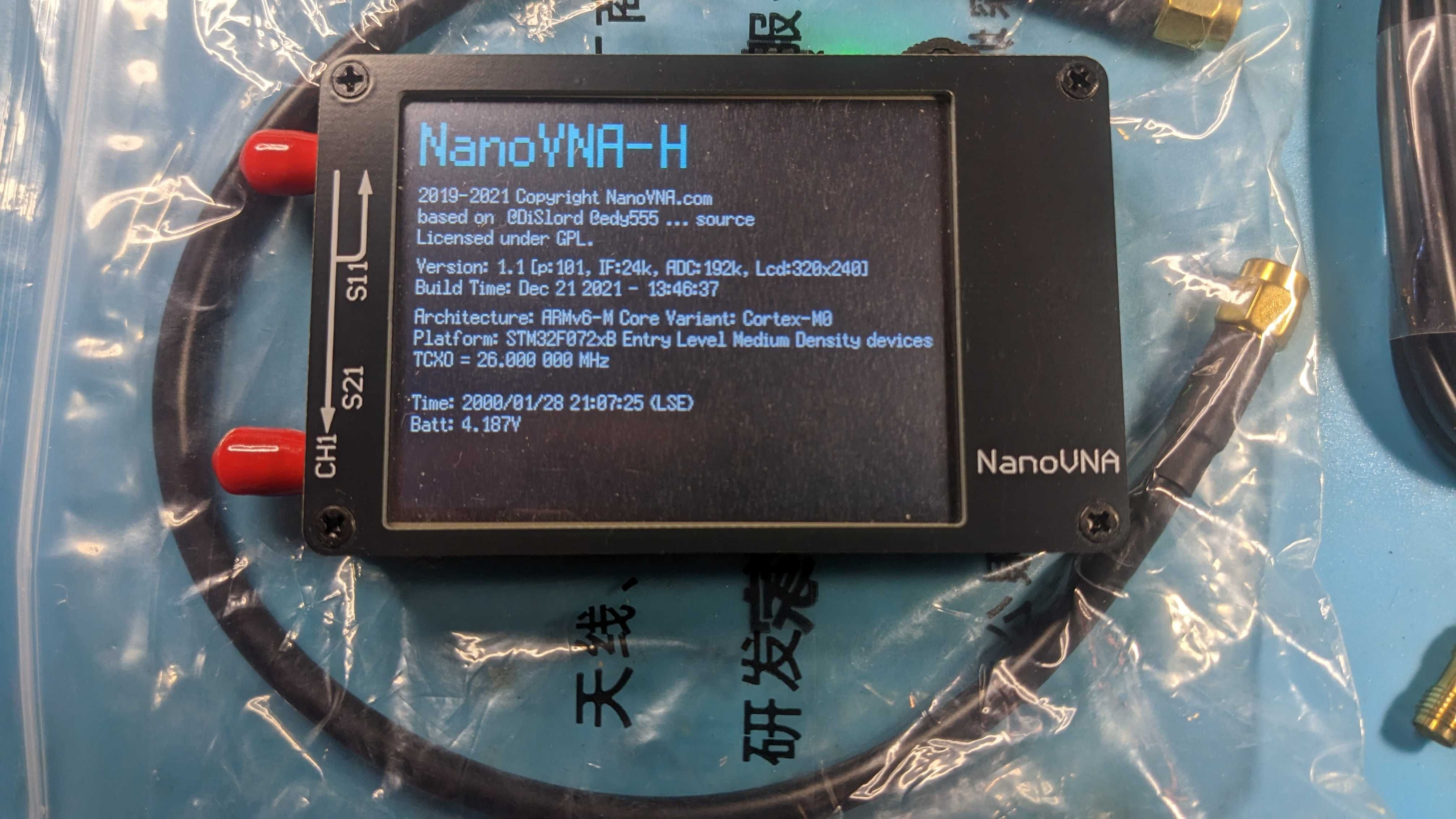 Векторний Аналізатор nano vna до 2000мгц