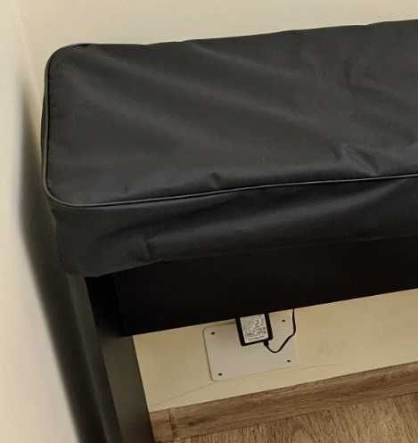 Накидка для синтезатора, цифрового піаніно 49, 61, 76, 88 клавіш чорна