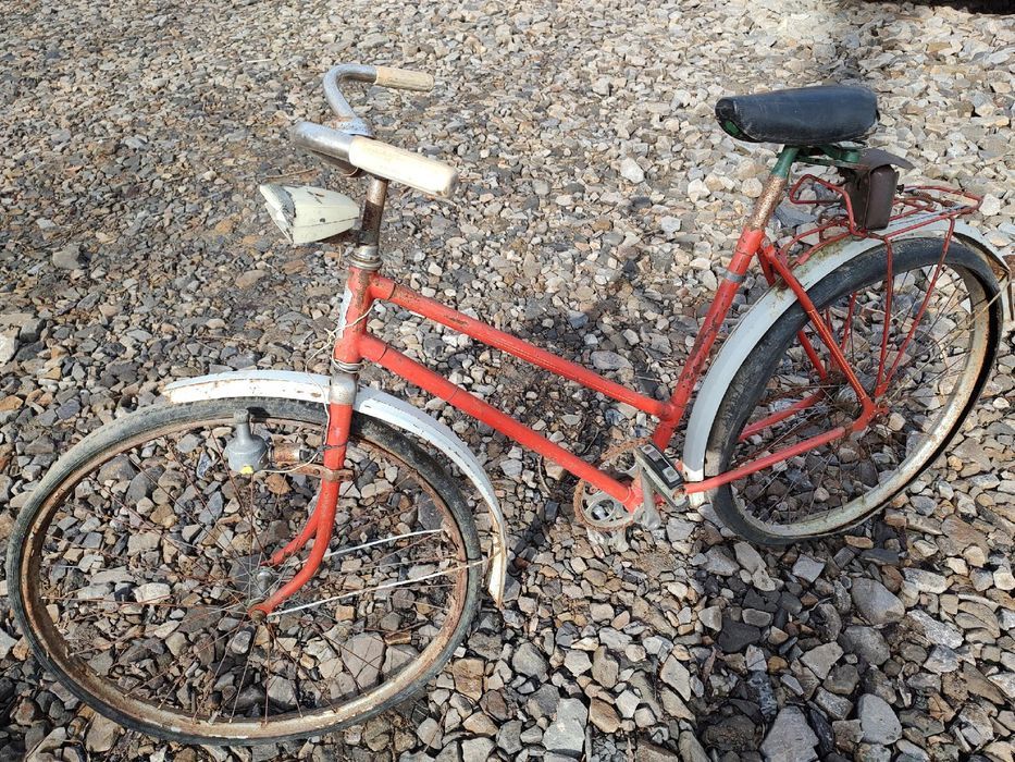 Stary rower damski damka typ Holenderski rower retro
