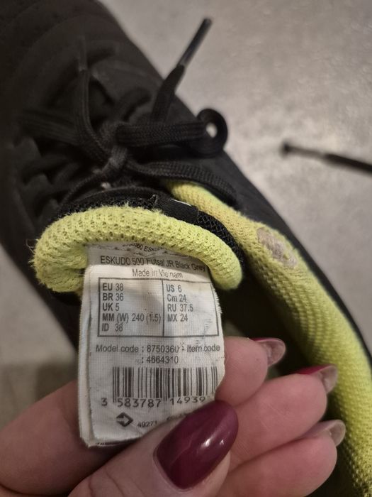 Buty halówki rozmiar 38