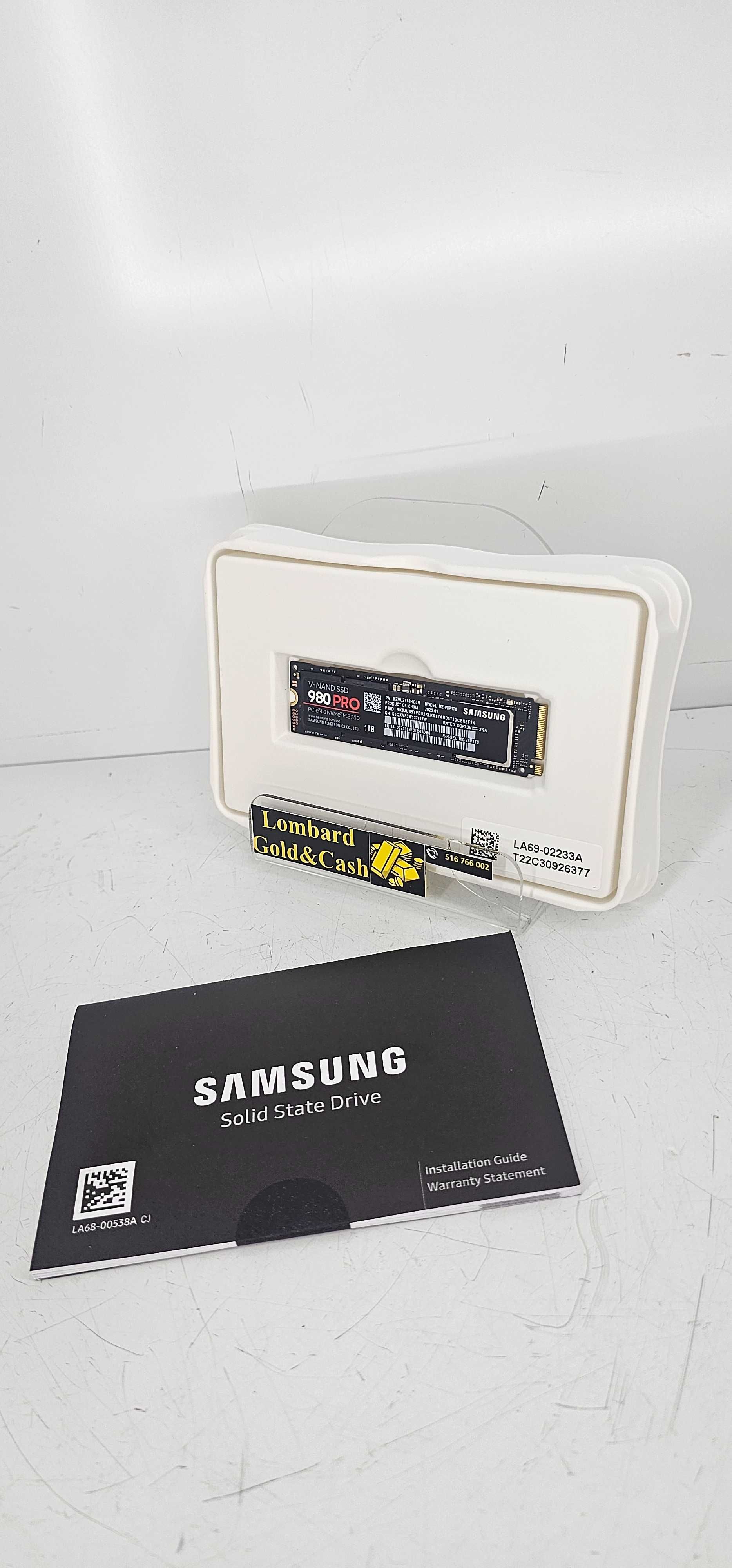 Dysk SSD SAMSUNG 980 PRO PCIe 4.0 NVMe M.2 1TB MZ-V8P1T0