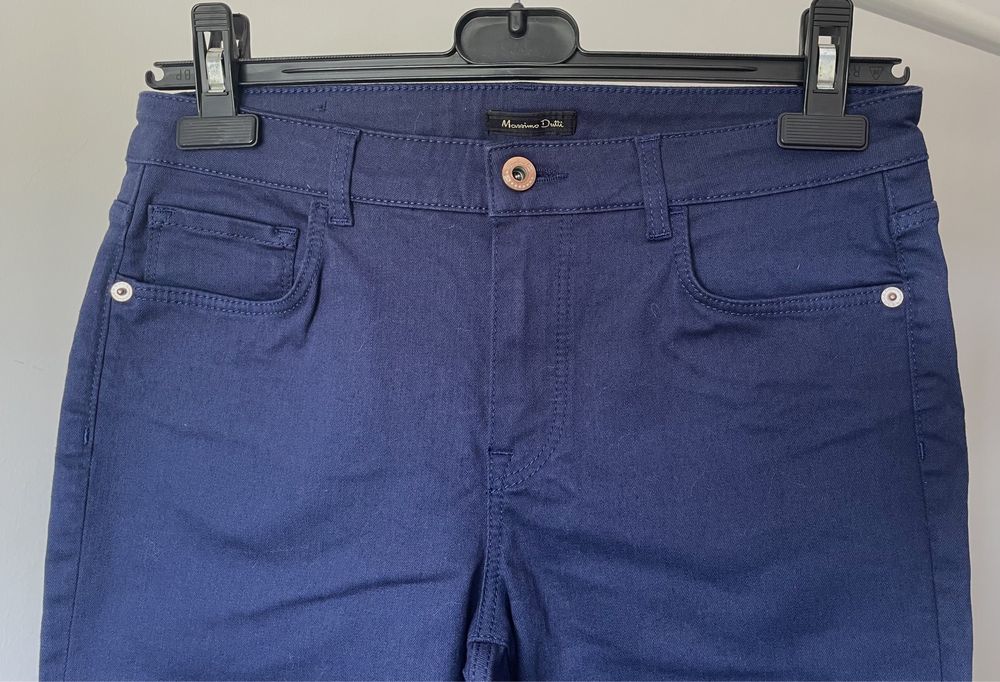 Calças azuis escuras (Massimo Dutti, tamanho 38)