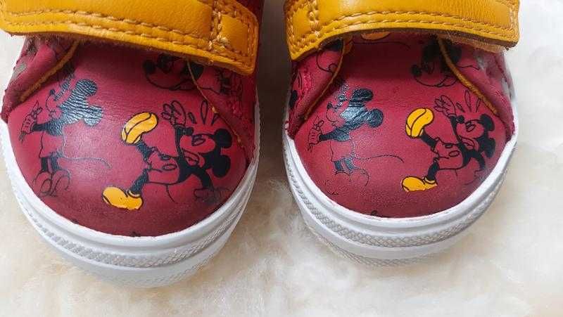 Детские слипоны кеды clarks mickey mouse для девочек/мальчиков