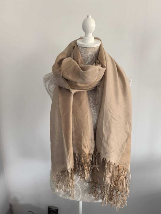 Szal Damski Beżowy Burberry London
