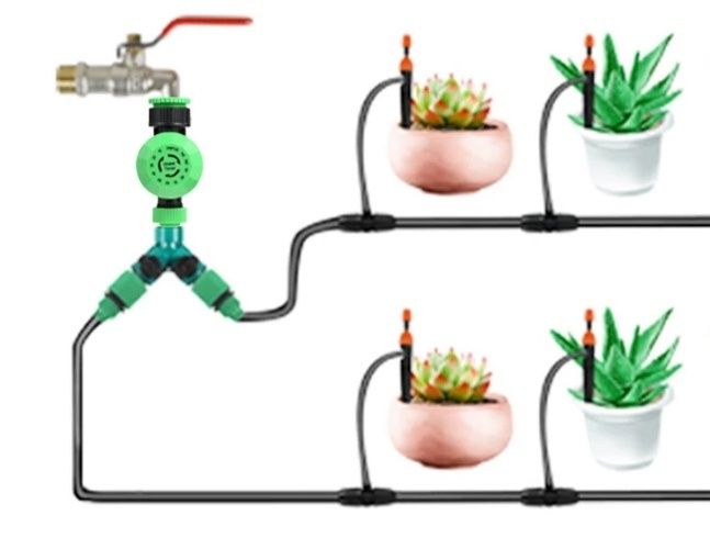 Sistem de errigação automático / temporizador de água