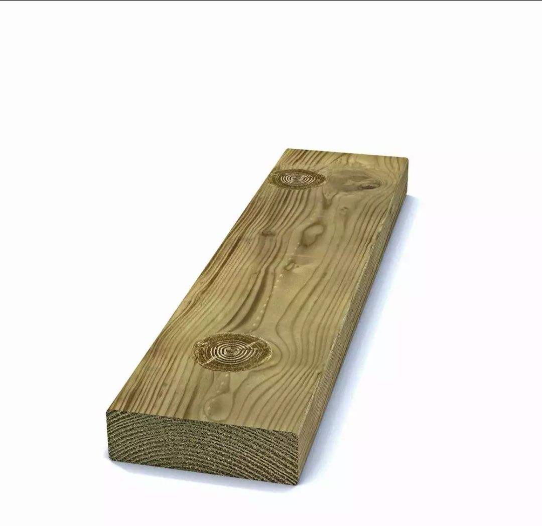 Drewno NTR,HC3  impregnowane kantówka 45x145