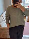 Sweter z długim rękawem. H&M. Rozmiar M/oversize