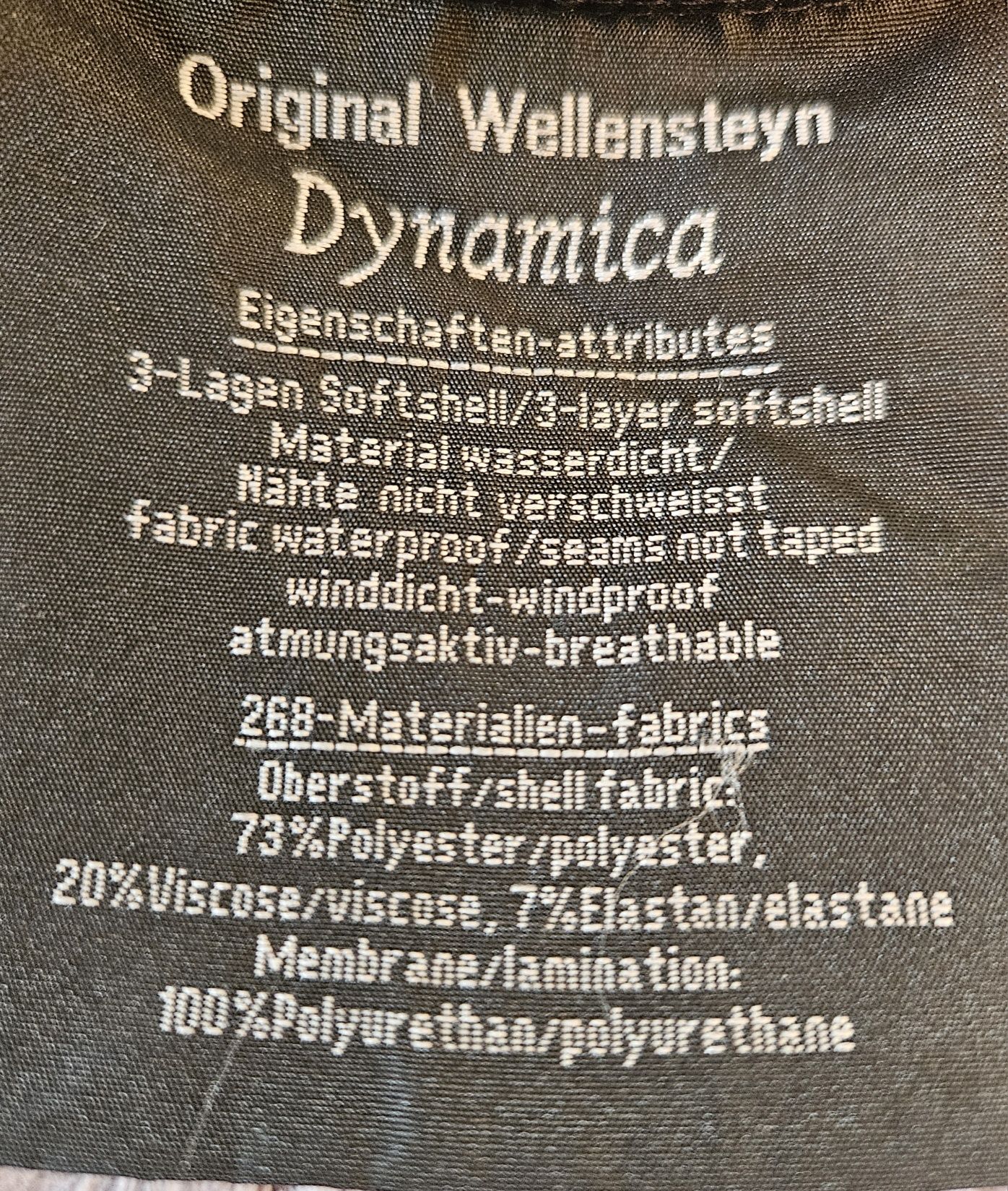 WELLENSTEYN Dynamica Kurtka Damska Softshell
