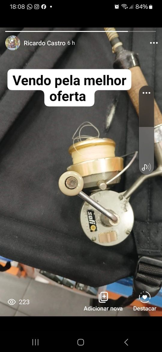 Carreto de pesca