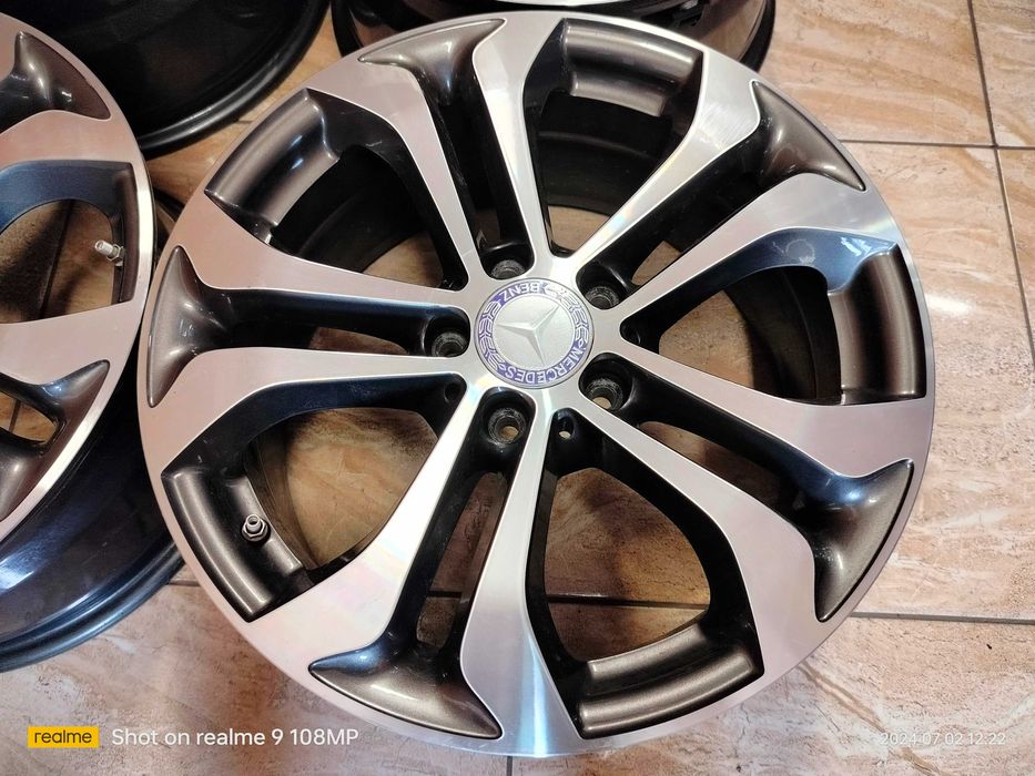 Felgi aluminiowe 5x112 17 calowe Mercedes GLC W253 Czujniki F 305