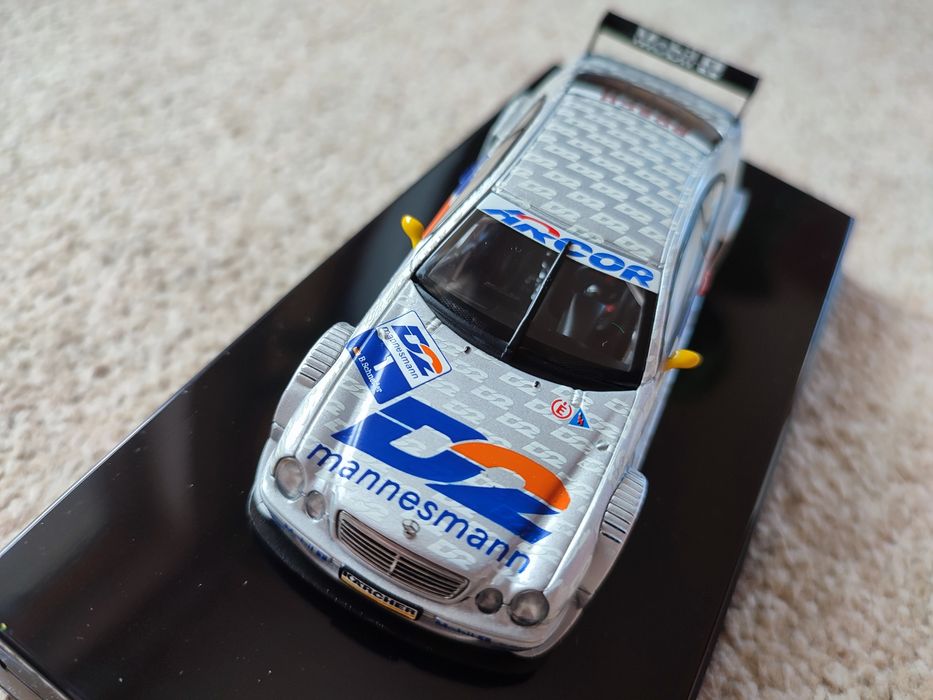 Mercedes CLK DTM, model w skali 1:43, AUTOart, nie używany, jak nowy