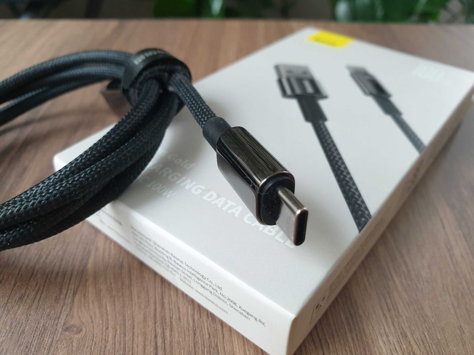 Кабель Baseus Tungsten Fast Charging USB-Type-C 100W 1m (CAWJ000001)