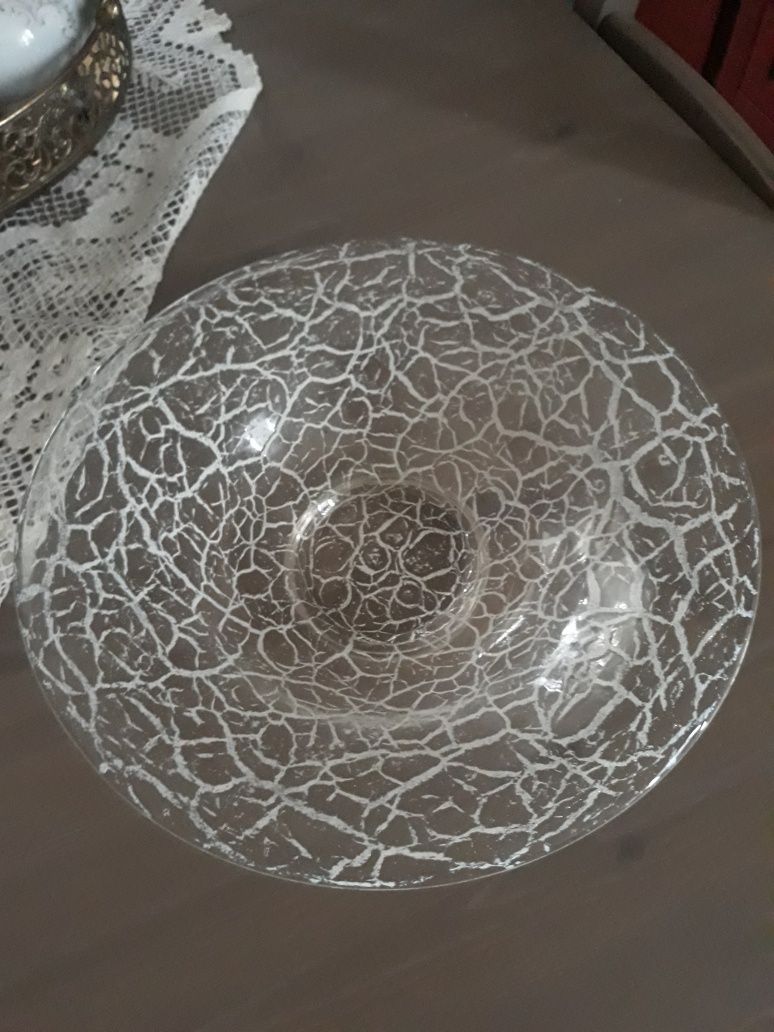 Stara szklana patera Loetz Glass Art deco