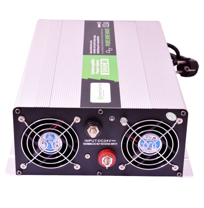 Перетворювач напруги UPS 24V NPS 2000 Watts pure SINUS UPS inverter