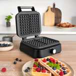 Nowa Potężna Gofrownica 2200W - Regulacja Temperatury Duże Gofry