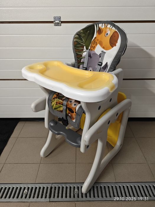 Krzesełko do karmienia 2w1