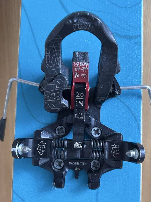 Narty Skiturowe Majesty Vixen 173 cm + wiazania ATK + foki