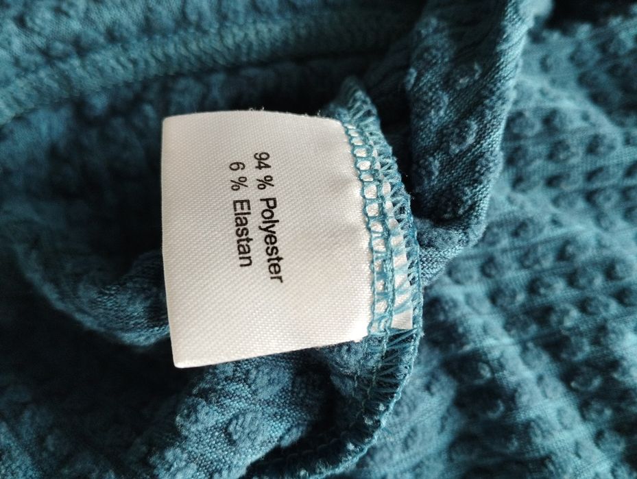 Męska, uniseks bluzka sportowa, z krótkim suwakiem, ocieplana r. M Cra