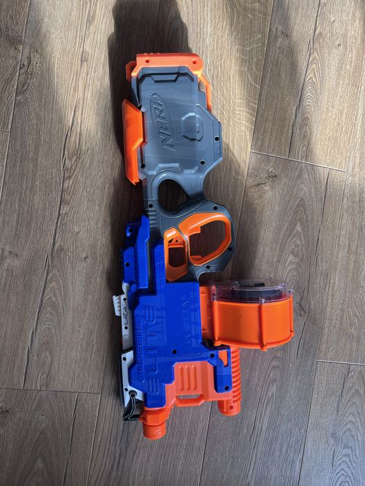 Karabin nerf hyperfire elite elektryczny plus magazynek