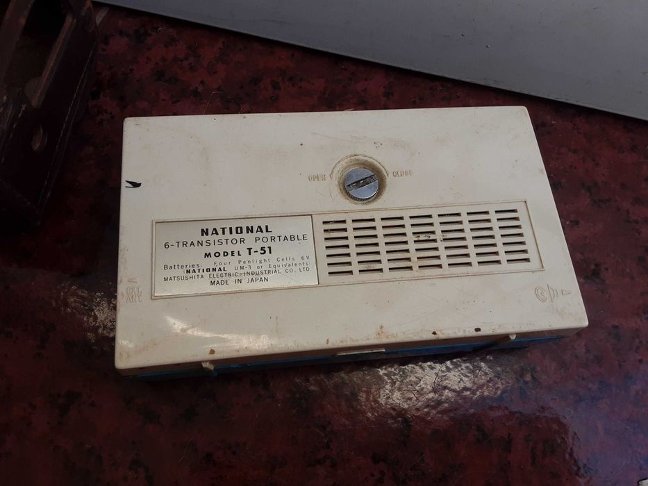 Rádio national 6 transistor model t-51