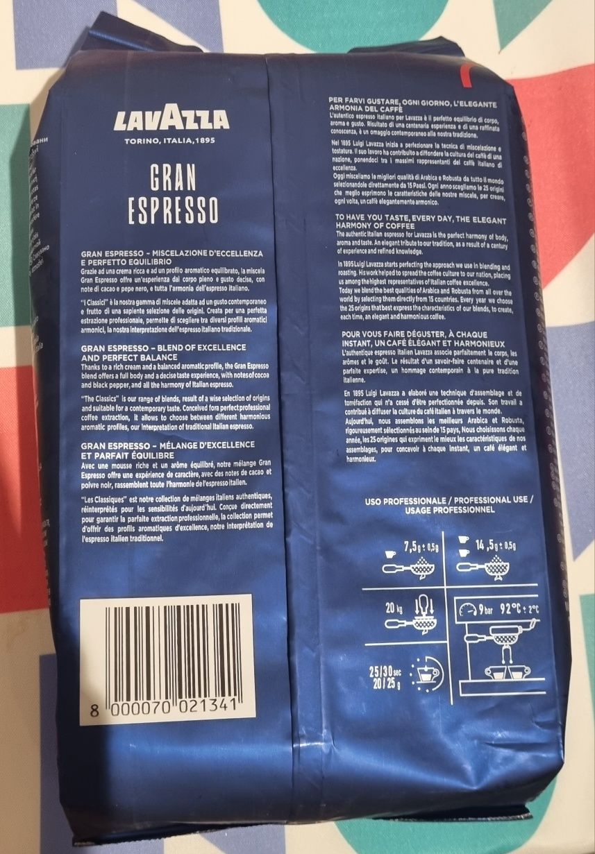 Kawa ziarnista Lavazza Gran Espresso 1kg