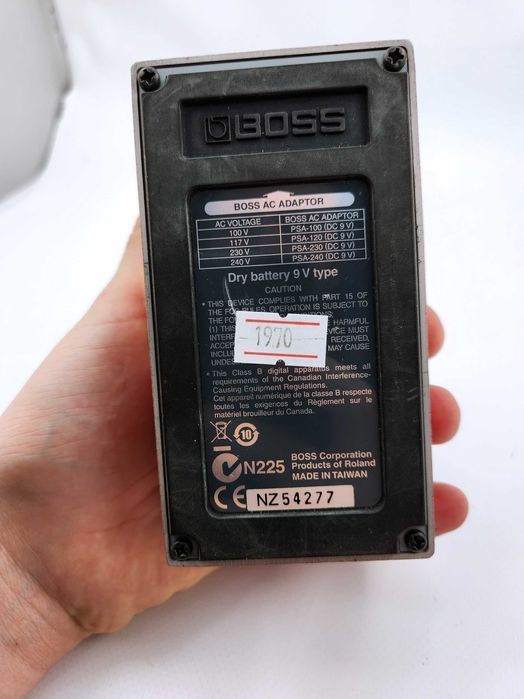 Педаль Boss Loop Station RC-2 – записуйте та накладайте петлі! (1970)