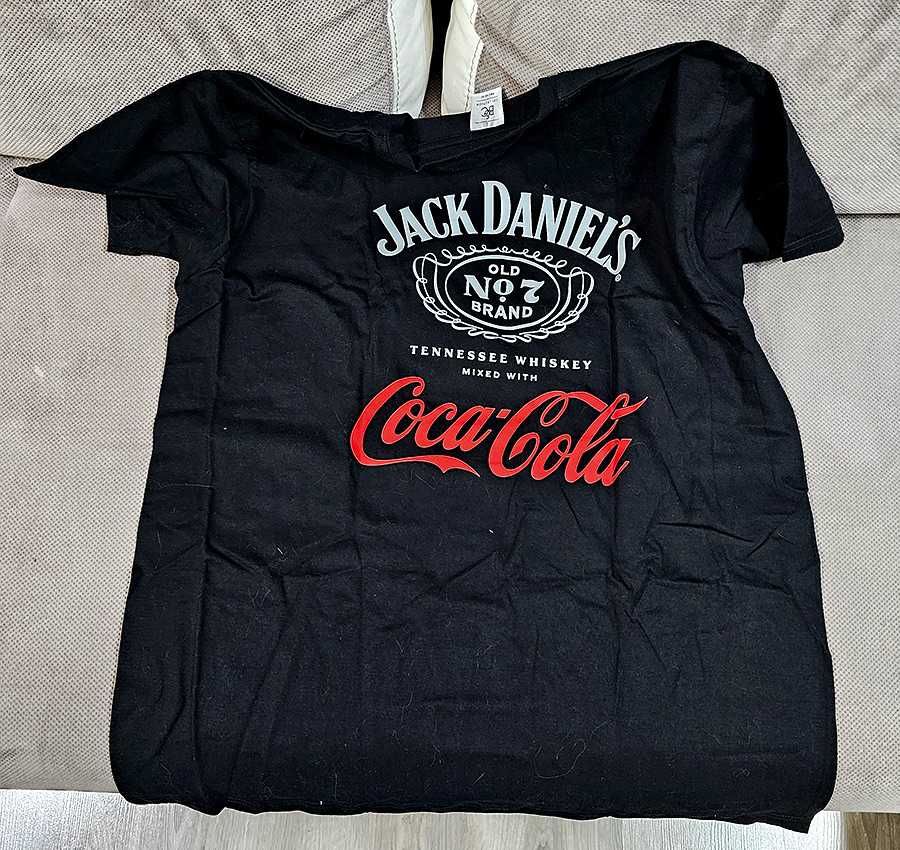 Koszulka Jack Daniel's i Coca-Cola L czarna (nowa)