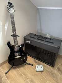 Gitara Harley Benton CST 24 (PRS) VOX AD50VT-XL + Footswitch VOX