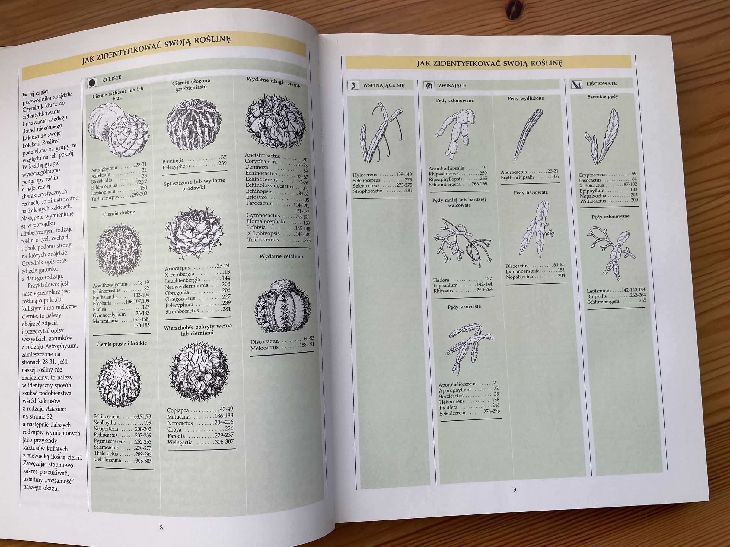 Kaktusy: ilustrowana encyklopedia (zdjęcia i opisy ponad 1200 gat.)