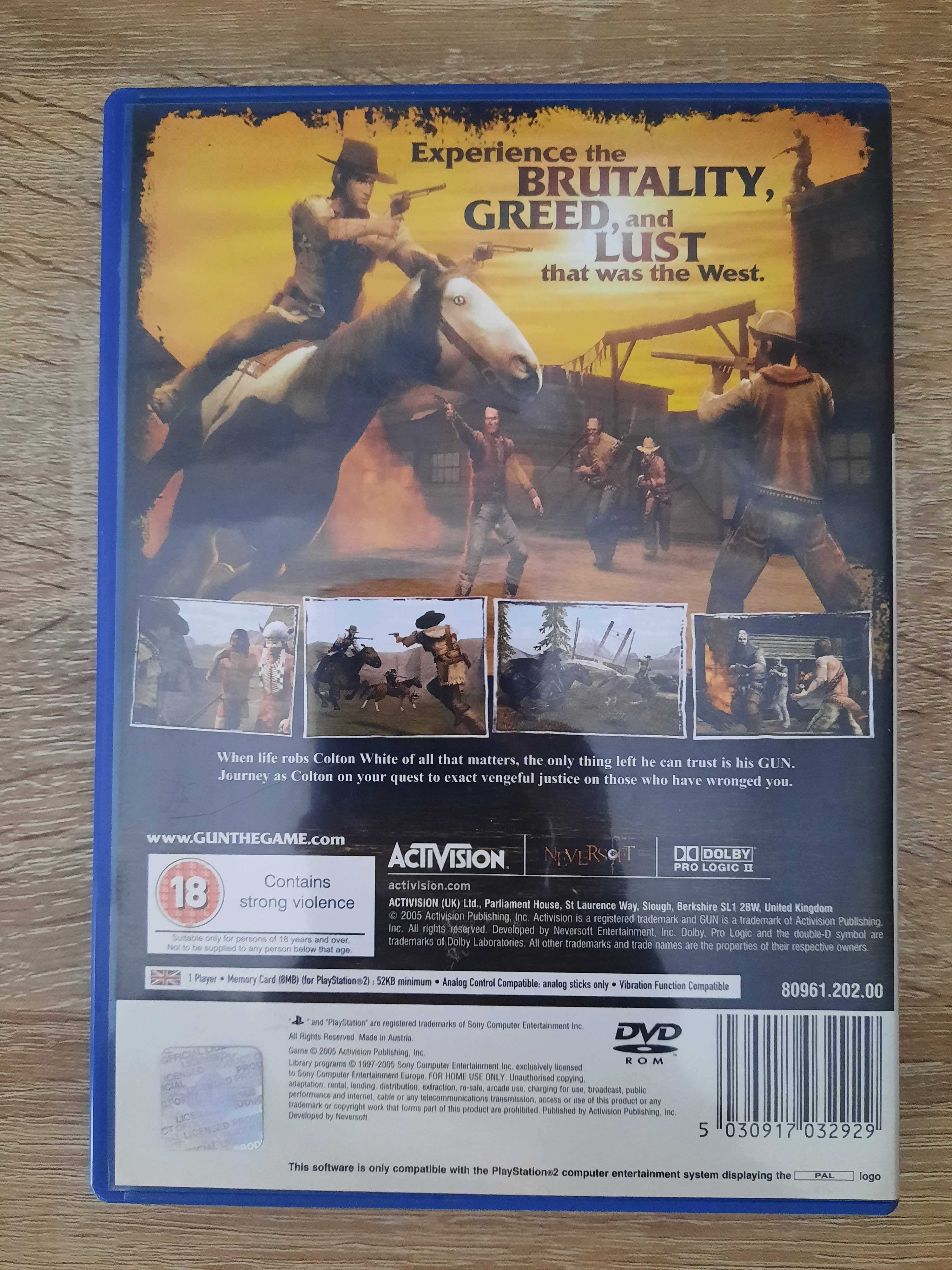 Gun gra na konsolę PS2 (stan 5/6)