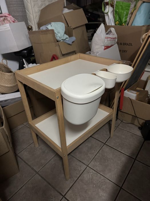 Trocador fraldas ikea acessorios incluidos