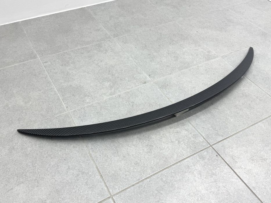 Спойлер ліп для Tesla Model Y 2020-2024 ABS пластик, колір карбон