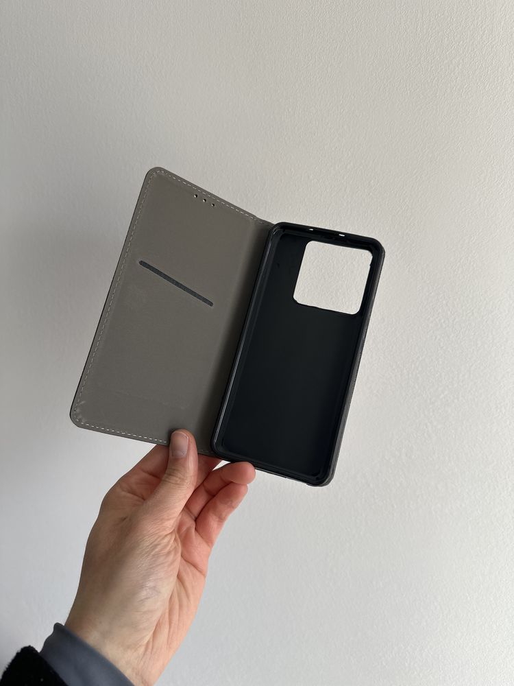 Etui Zamykane Smart Magnet czarne do Xiaomi 13T / 13T PRO