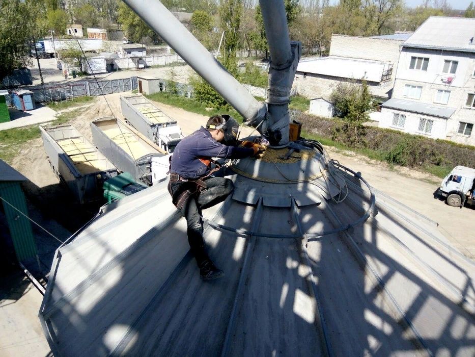 Сварочные работы на высоте Николаев Монтажник высотник Промальп Высота