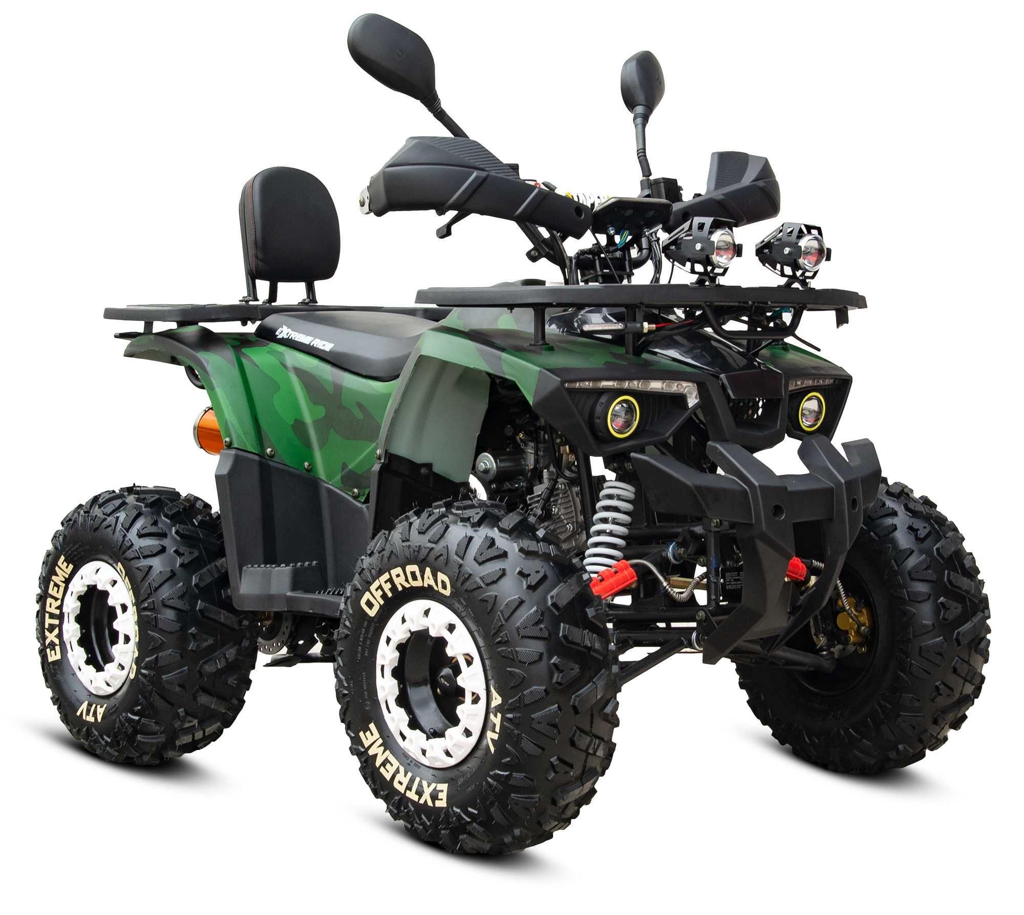 Quad Fireshot Hunter PRO 125 koła 8cali, licznik LCD Raty