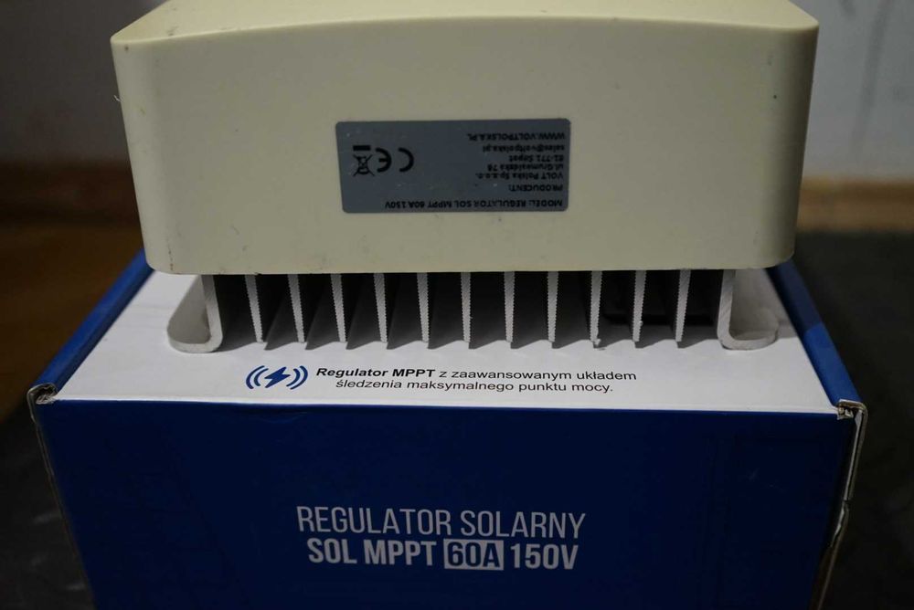 Volt Sol MPPT 60A 12/24/36/48 Regulator Solarny
