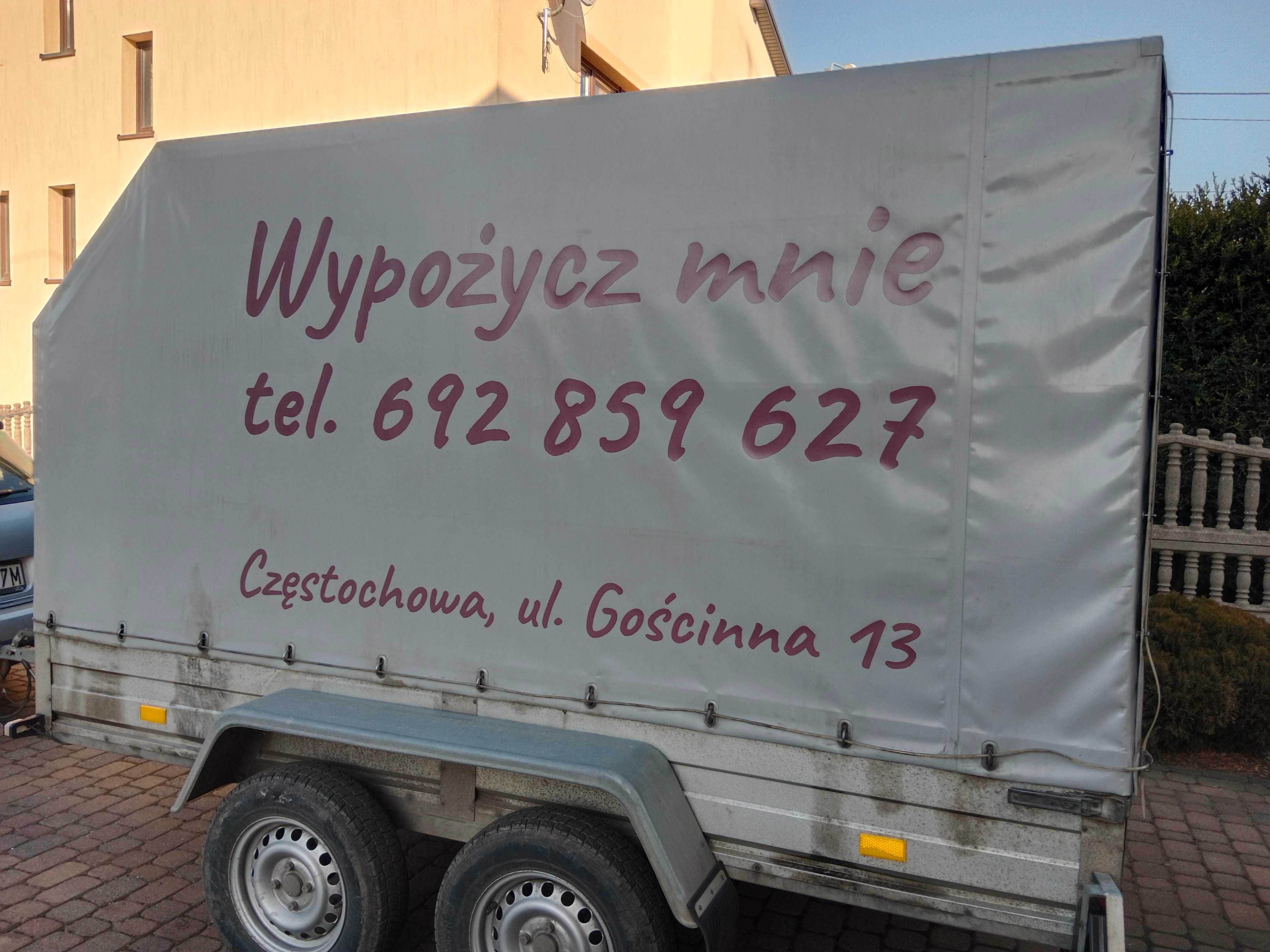 przyczepka wynajem wypożyczalnia przyczep